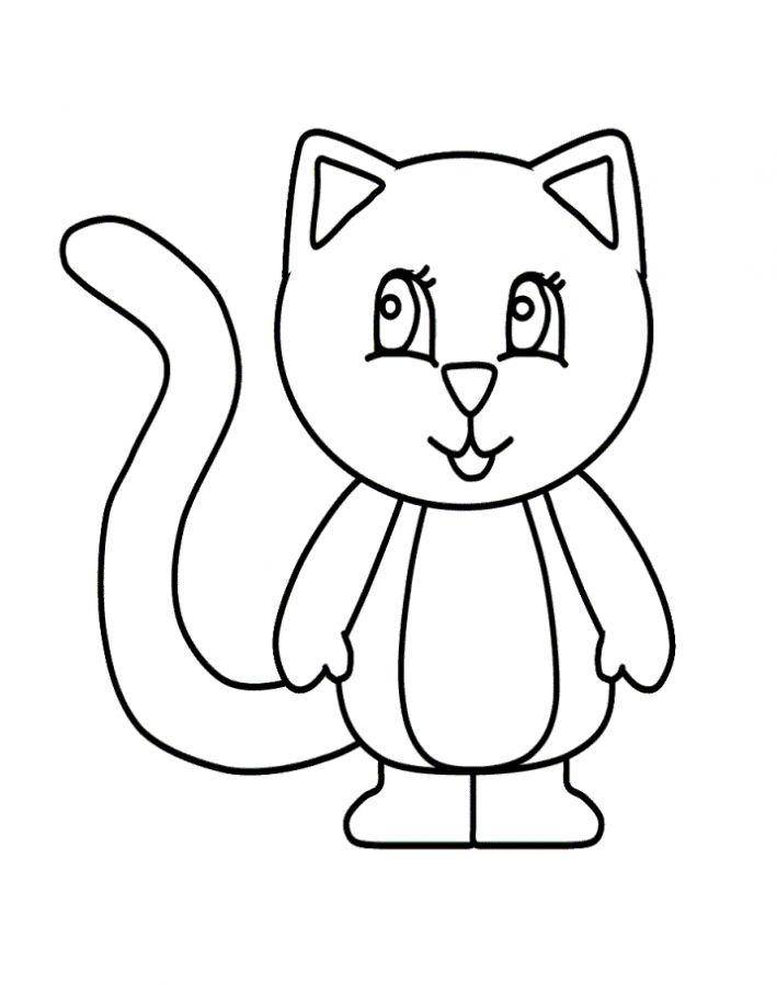   Рисунок котенка