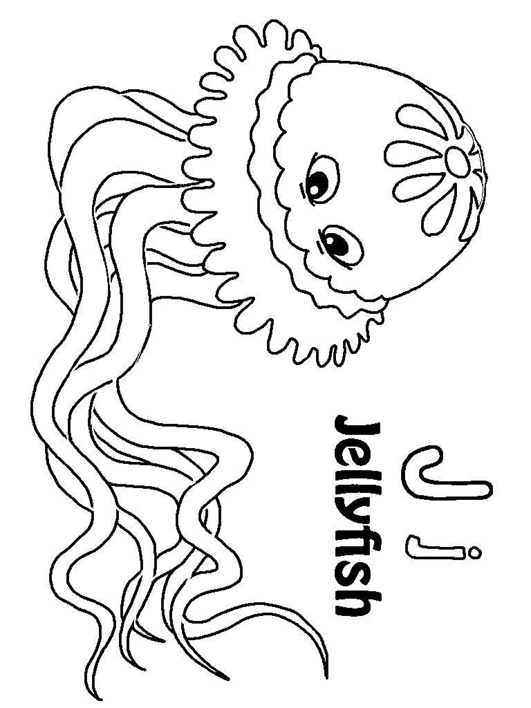   Медуза с глазками