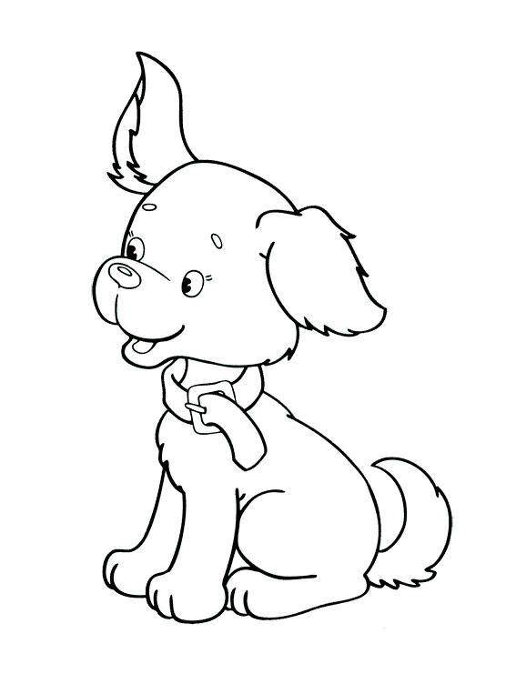   Рисунок собака