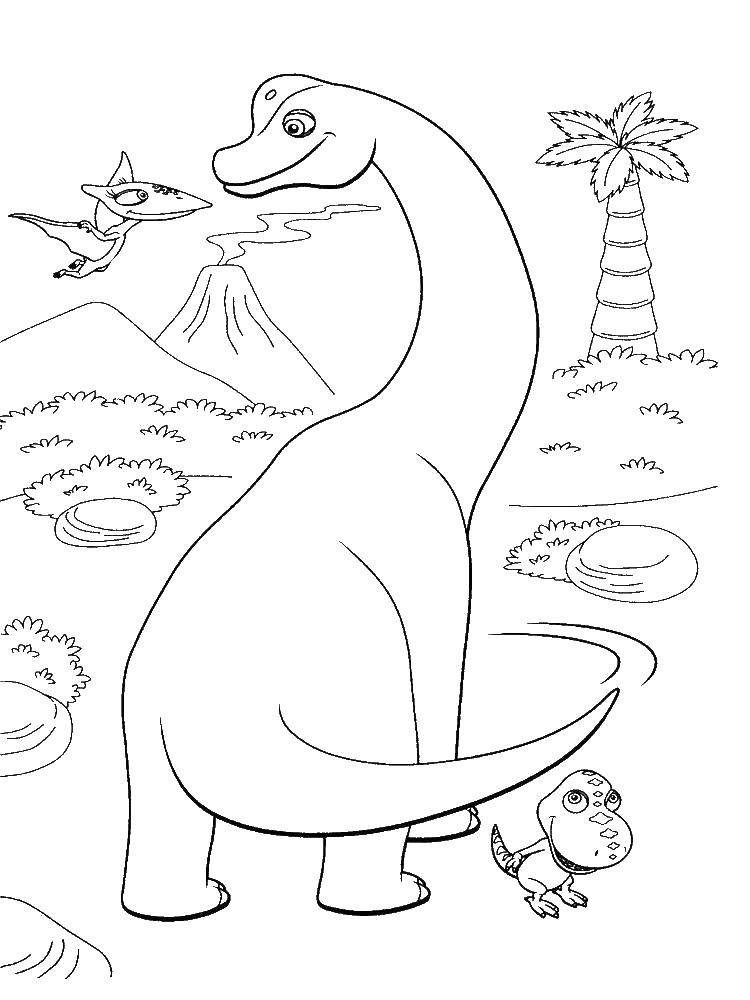   Дружные динозаврики