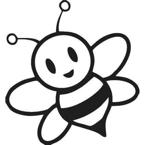 Пчела рисунок для детей