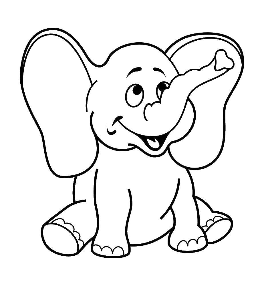   Радостный слоник